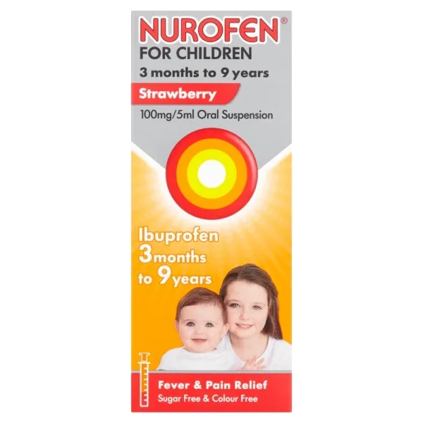 Nurofen for Children 3 Months to 9 Years Oral Suspension 100ml
