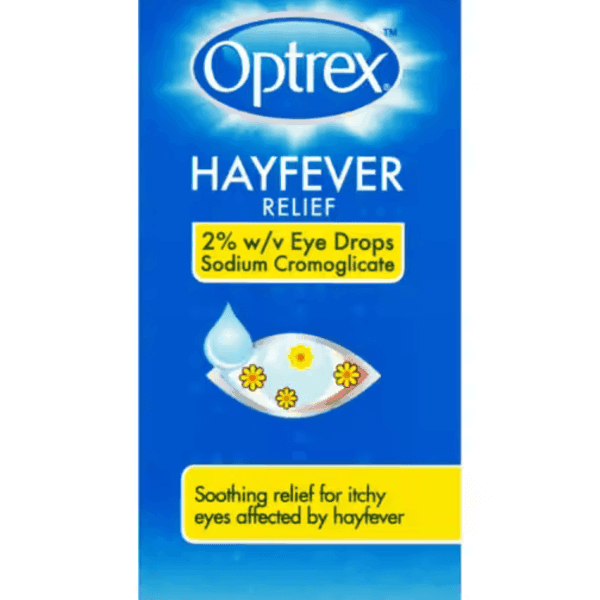 Optrex Hayfever Relief Eye Drops 10ml