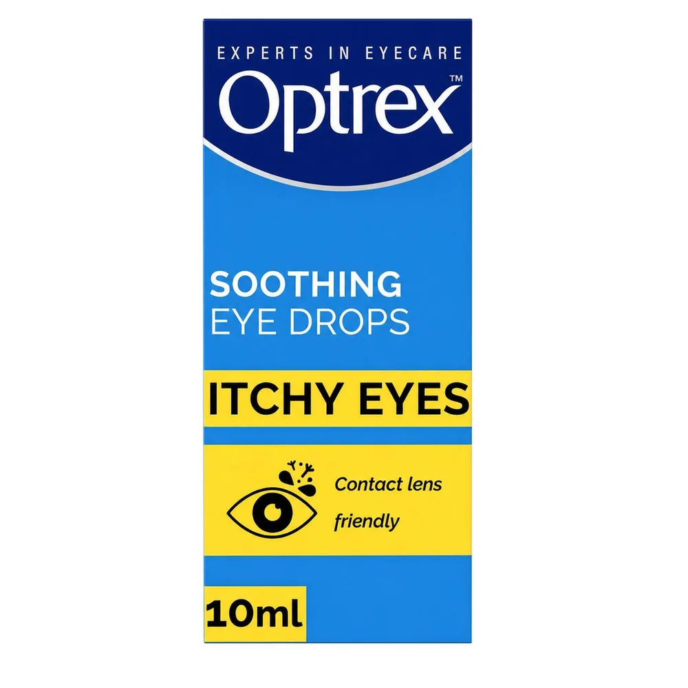 Optrex Soothing Eye Drops for Itchy Eyes 10ml