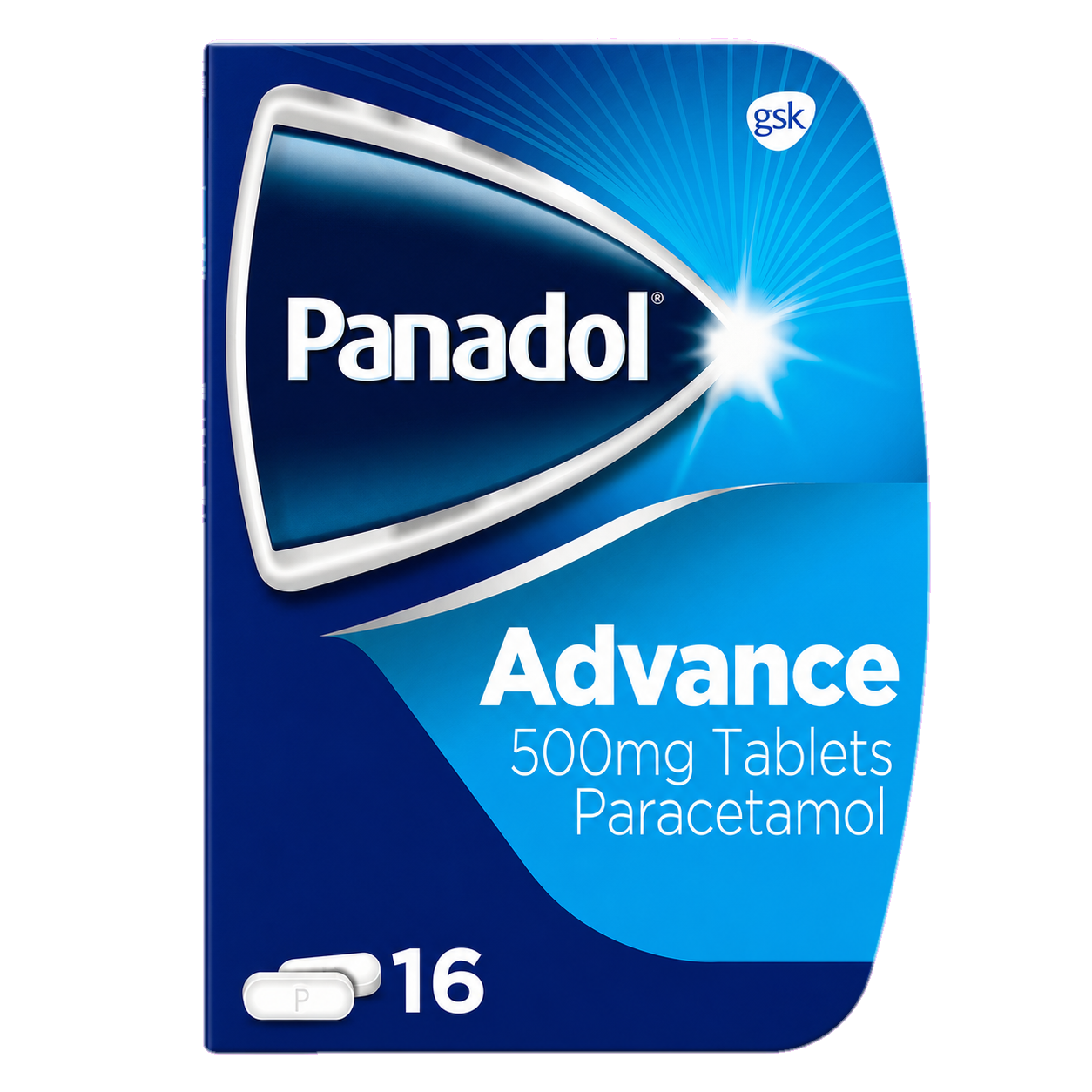 Advance 500mg Paracetamol Tablets