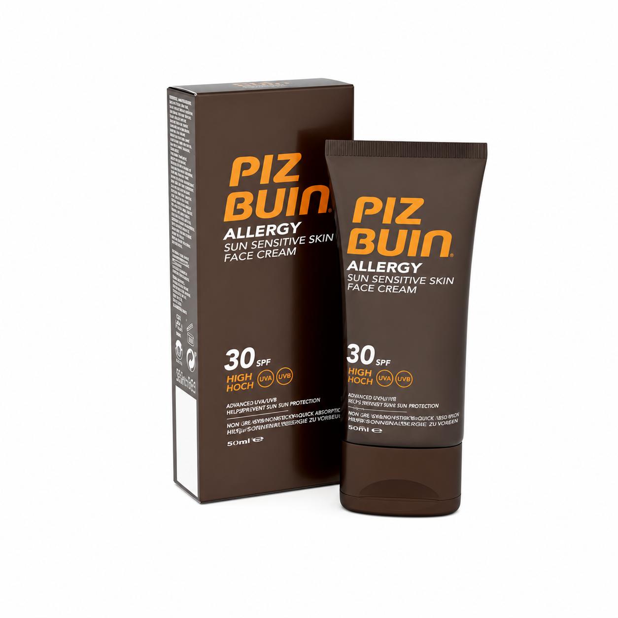 Piz Buin Allergy Sun Sensitive Skin Face Cream SPF 30
