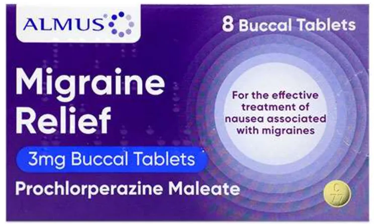 Prochlorperazine 3mg Buccal Tablets 8