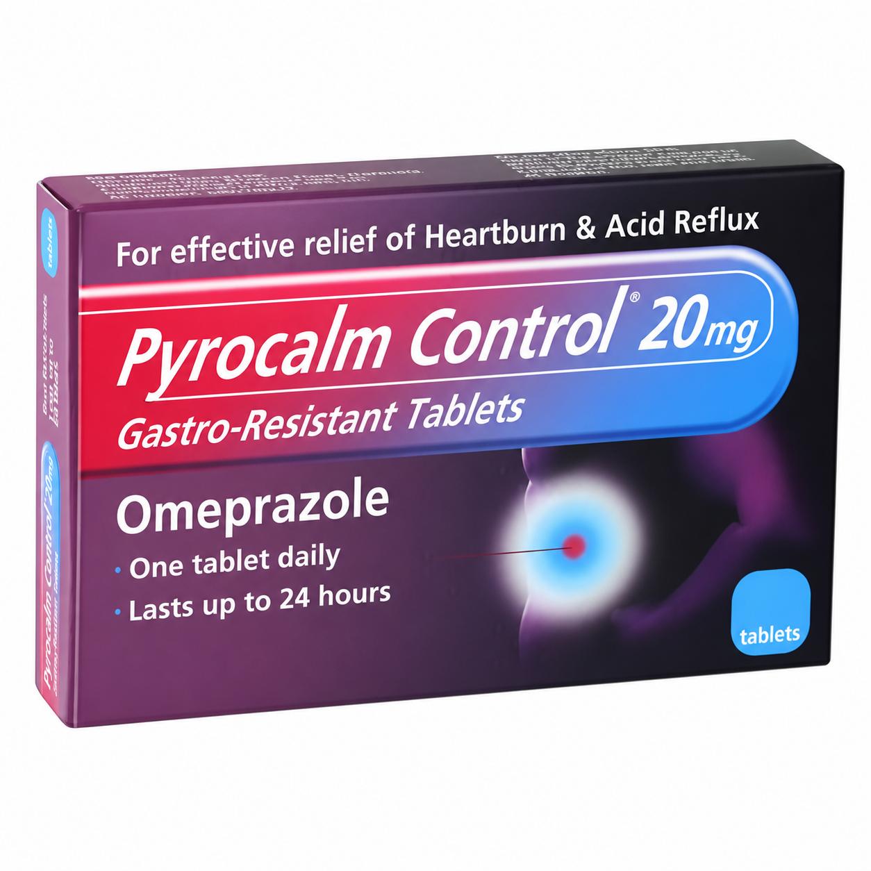 Pyrocalm Control 20mg Tablets