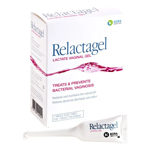 Relactagel Lactic Acid Vaginal Gel 7 x 5ml
