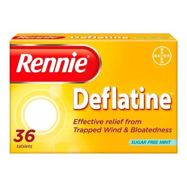 Rennie Deflatine Chewable Tablets 36