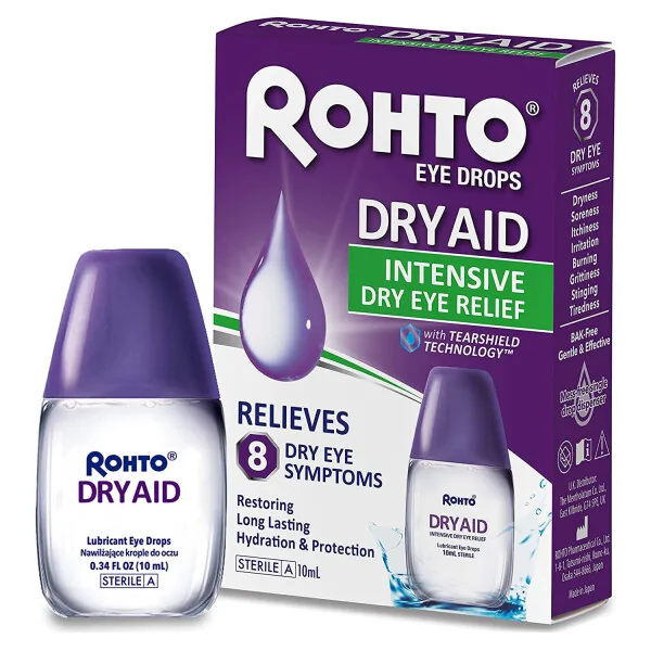 Rohto Dry Aid Eye Drops 10ml
