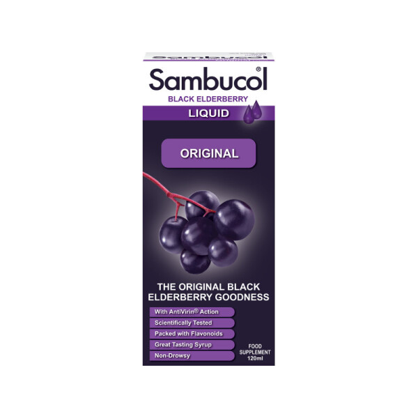 Sambucol Black Elderberry Original Liquid 120ml