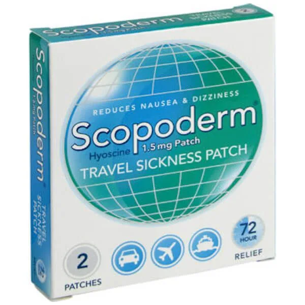Scopoderm 1.5mg Patches 2
