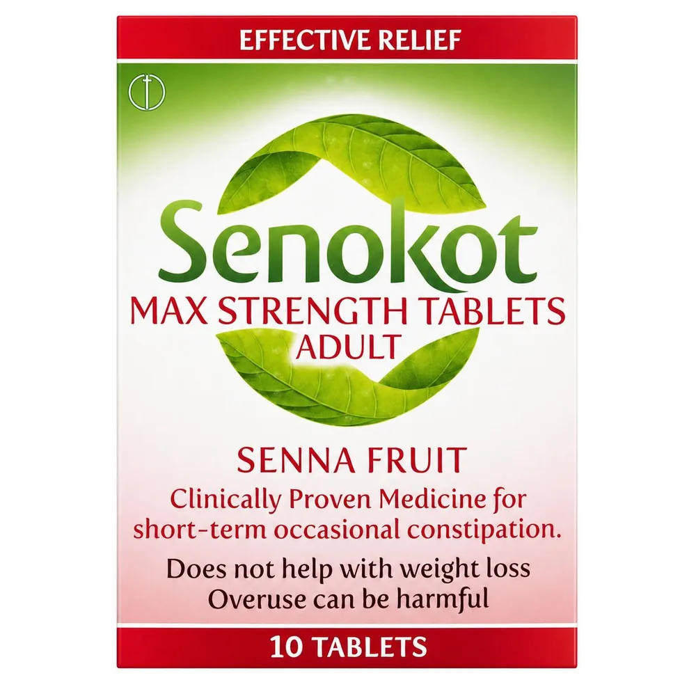 Senokot Max Strength 12 Years Plus Tablets 48