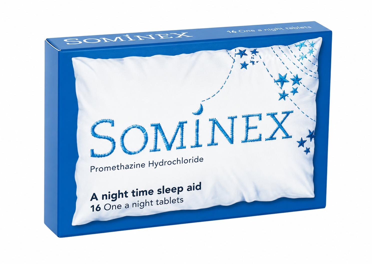 Sominex Tablets (Promethazine 20 mg)