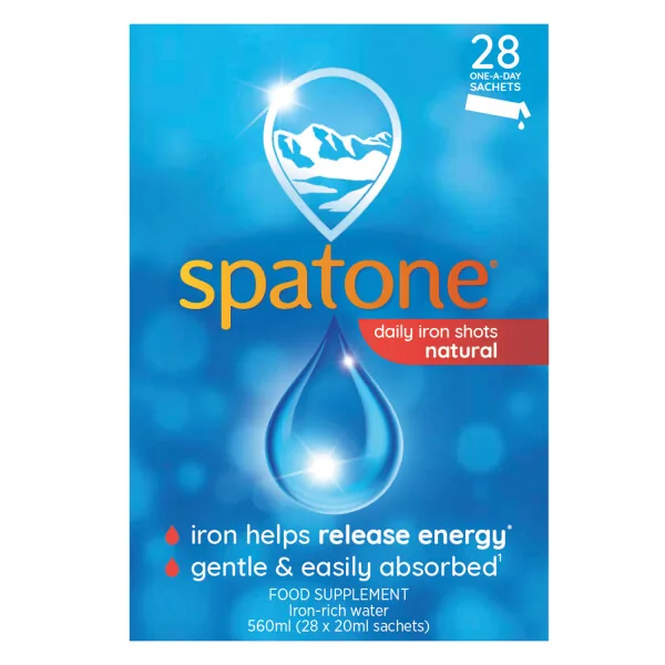 Spatone Natural Liquid Iron Supplement 28 Sachets