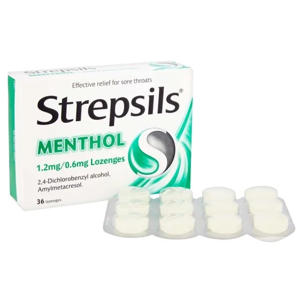 Strepsils Menthol Lozenges 36
