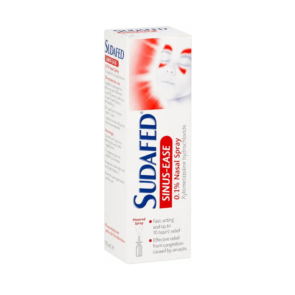 Sudafed Sinus-Ease 0.1% Nasal Spray 15ml