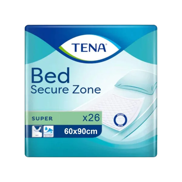 TENA Bed Secure Zone Super Bed Pads 60 x 90cm 26