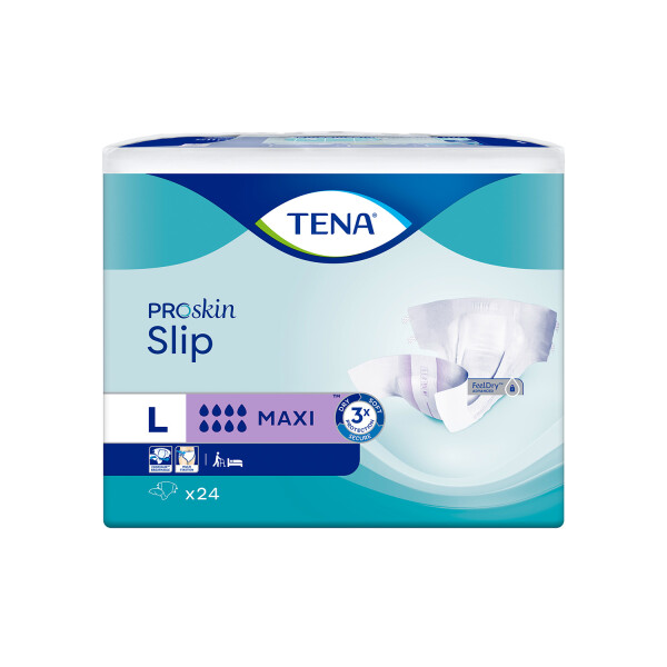 TENA ProSkin Slip Maxi All-in-One Briefs Large 24