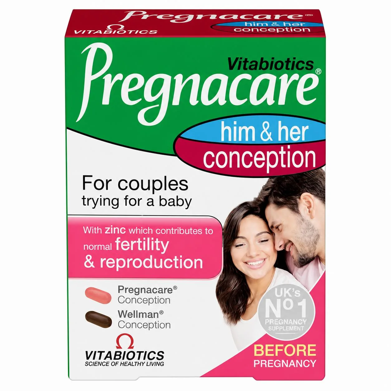 Vitabiotics Pregnacare Him & Her
