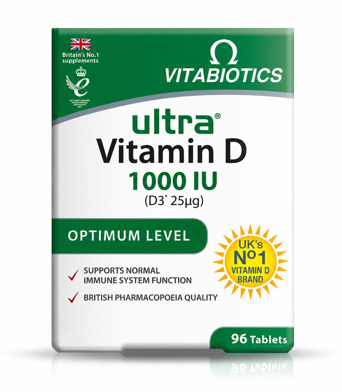 Vitabiotics Ultra Vitamin D 1000 IU