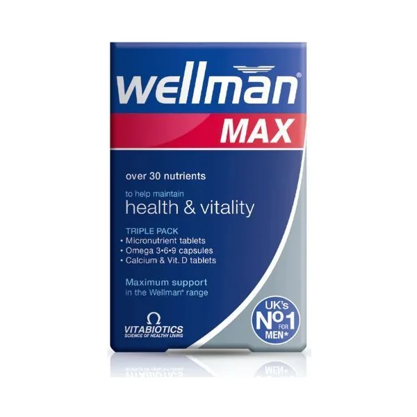 Vitabiotics Wellman Max Tablets 84