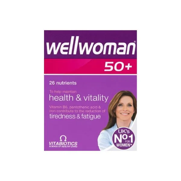Vitabiotics Wellwoman 50+ Tablets 30