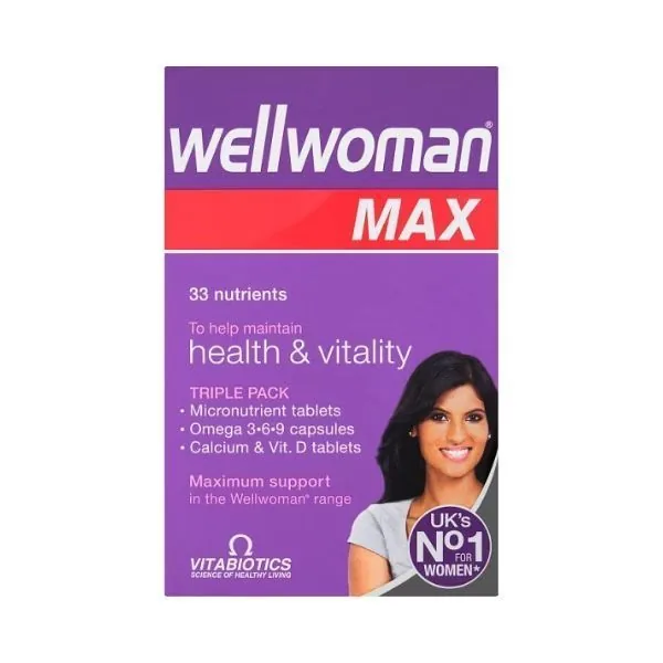 Vitabiotics Wellwoman Max Tablets and Capsules 84