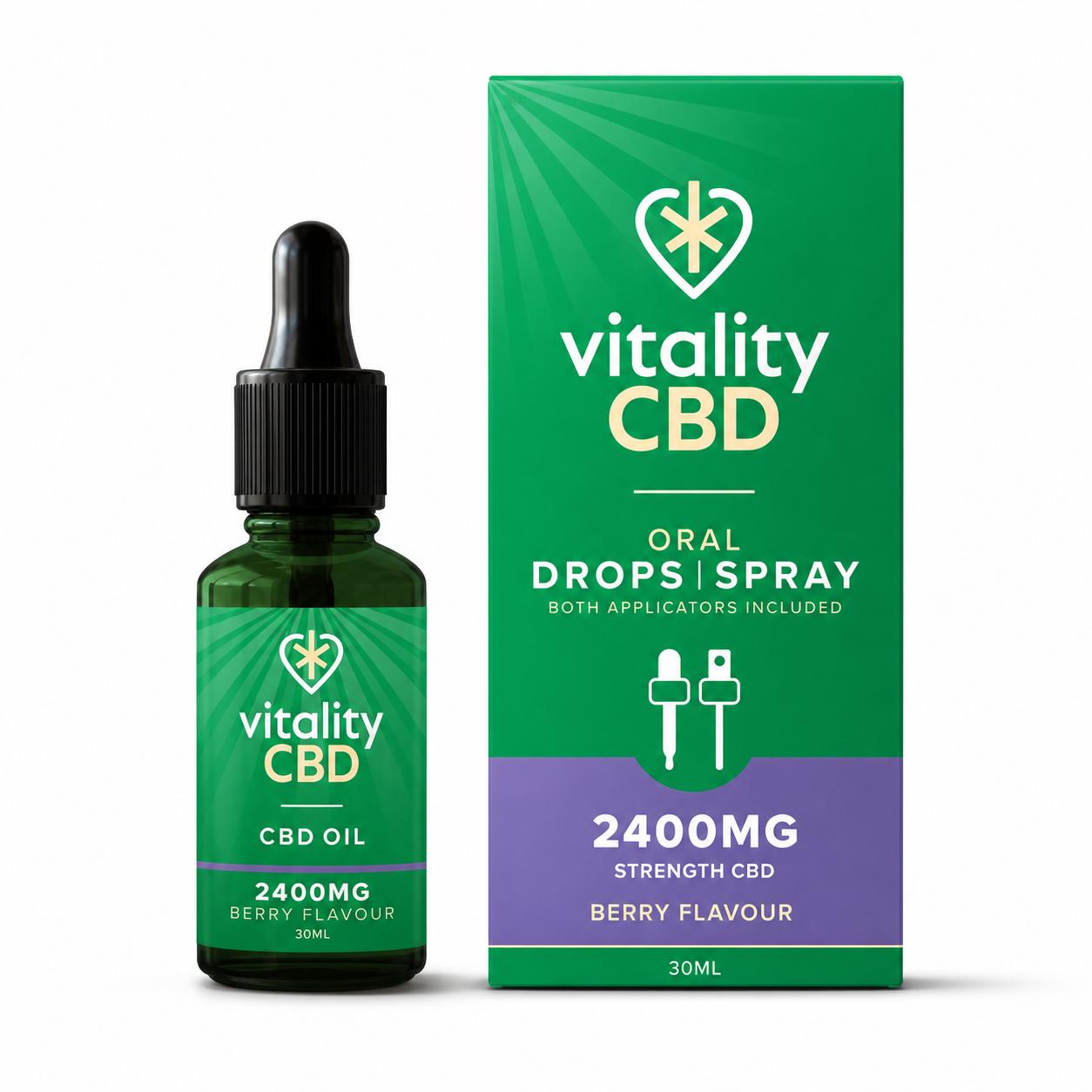 Vitality CBD Oral Duo (Drops + Spray)